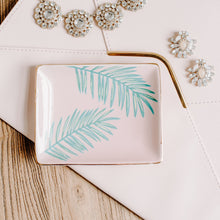 Load image into Gallery viewer, Palms Tropical Jewelry Dish