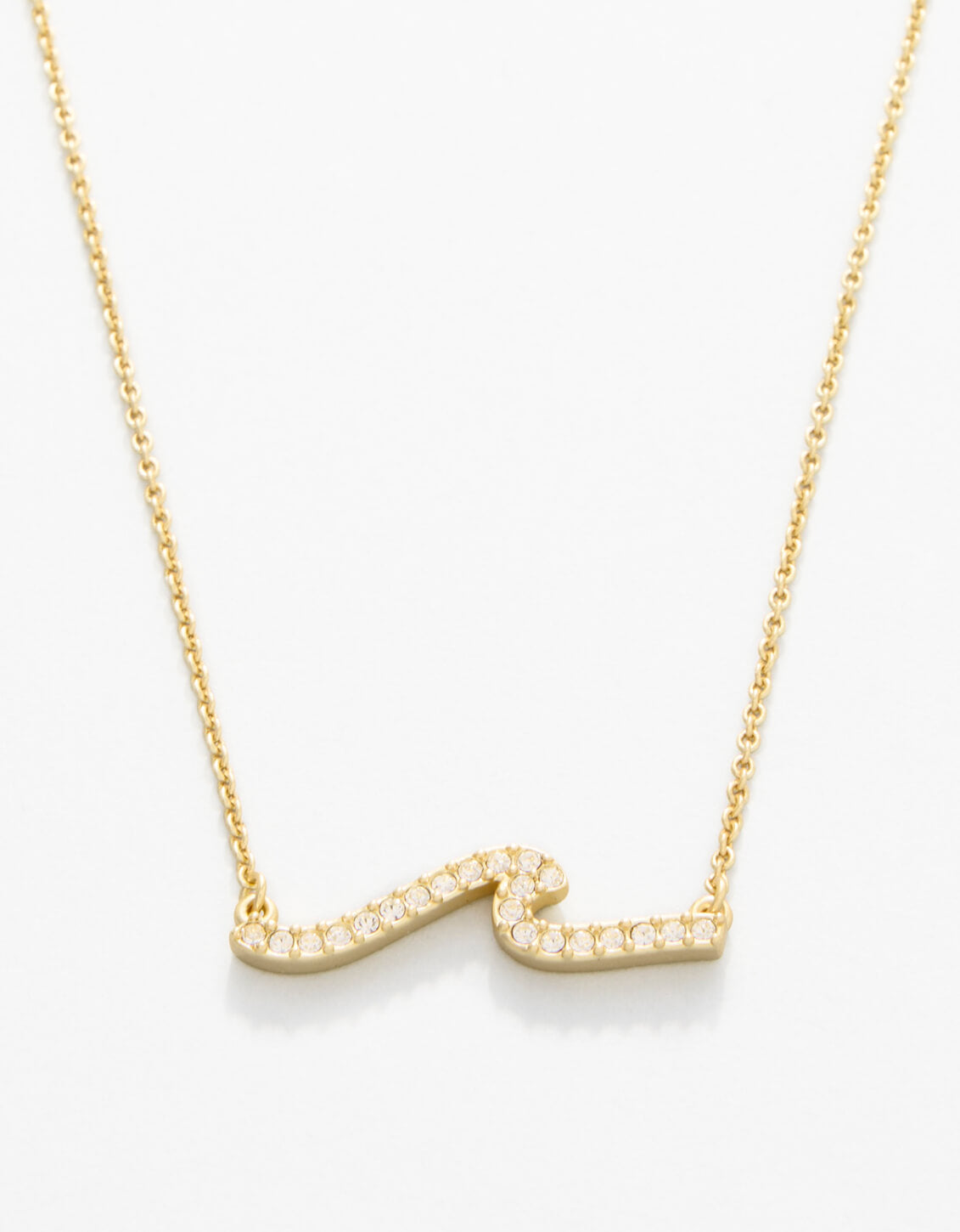 Sea La Vie Necklace Hope Floats/Wave - Gold