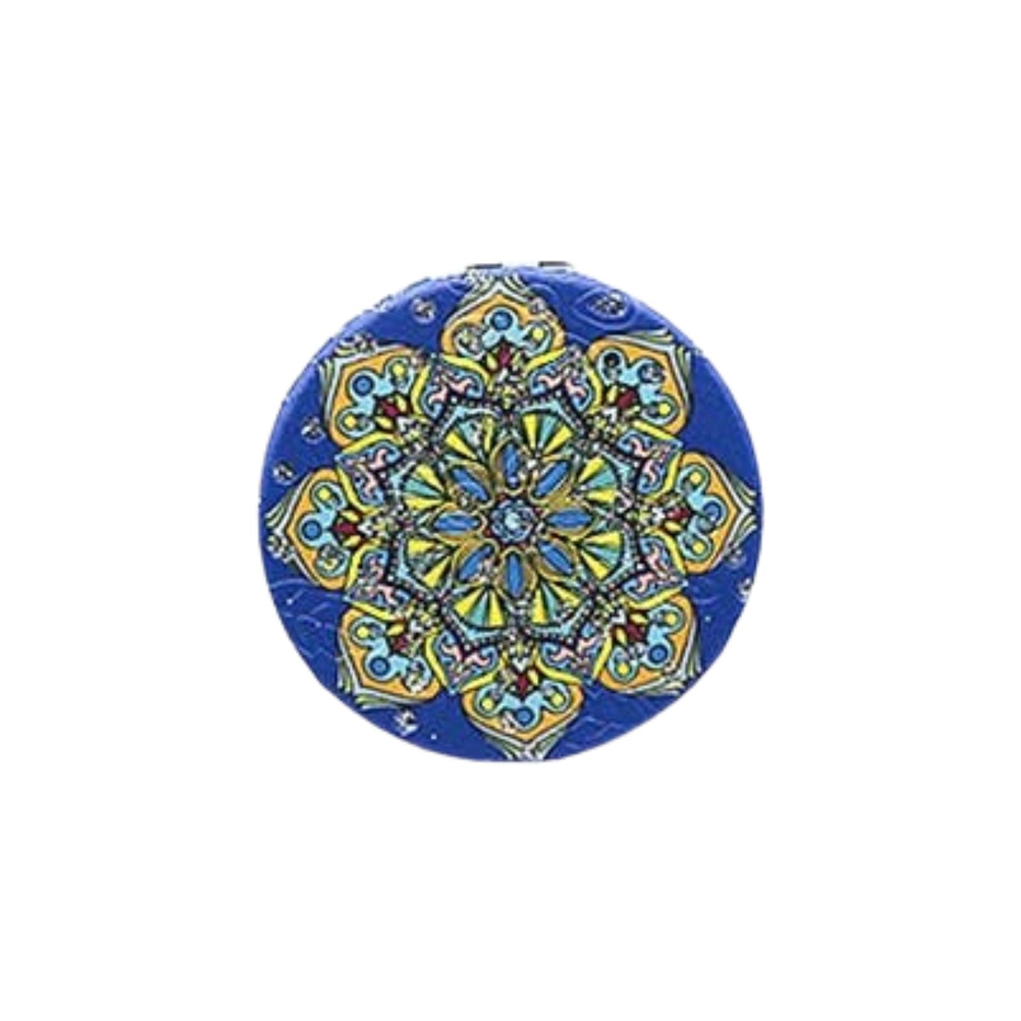 Mandala Double Sided Circle Cosmetic Mirror