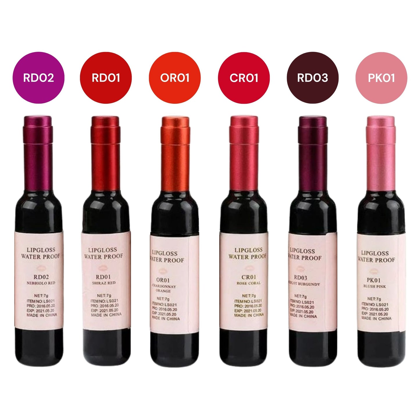 Mini Wine Bottle Lip Tint