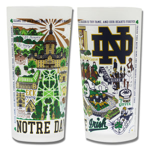 Notre Dame - Drinking Glass