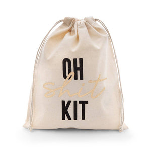 Oh Shit Kit - Drawstring Bag