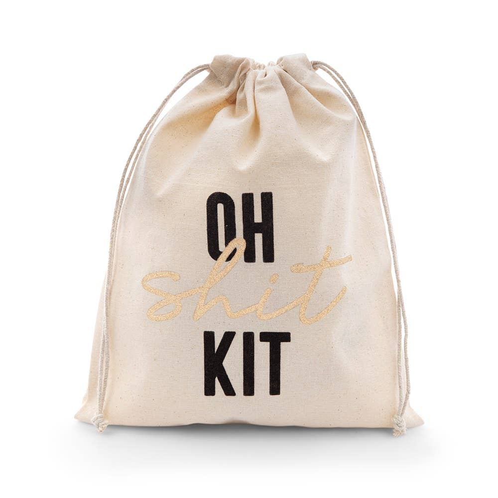 Oh Shit Kit - Drawstring Bag