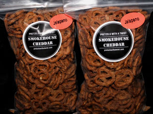 Jalapeno Smokehouse Cheddar Pretzels