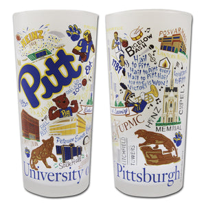 Pitt University - Drinking Glass