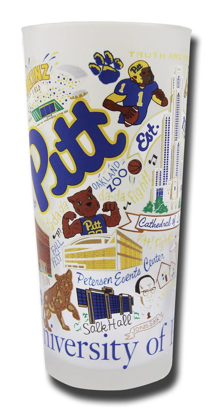 Pitt University - Drinking Glass