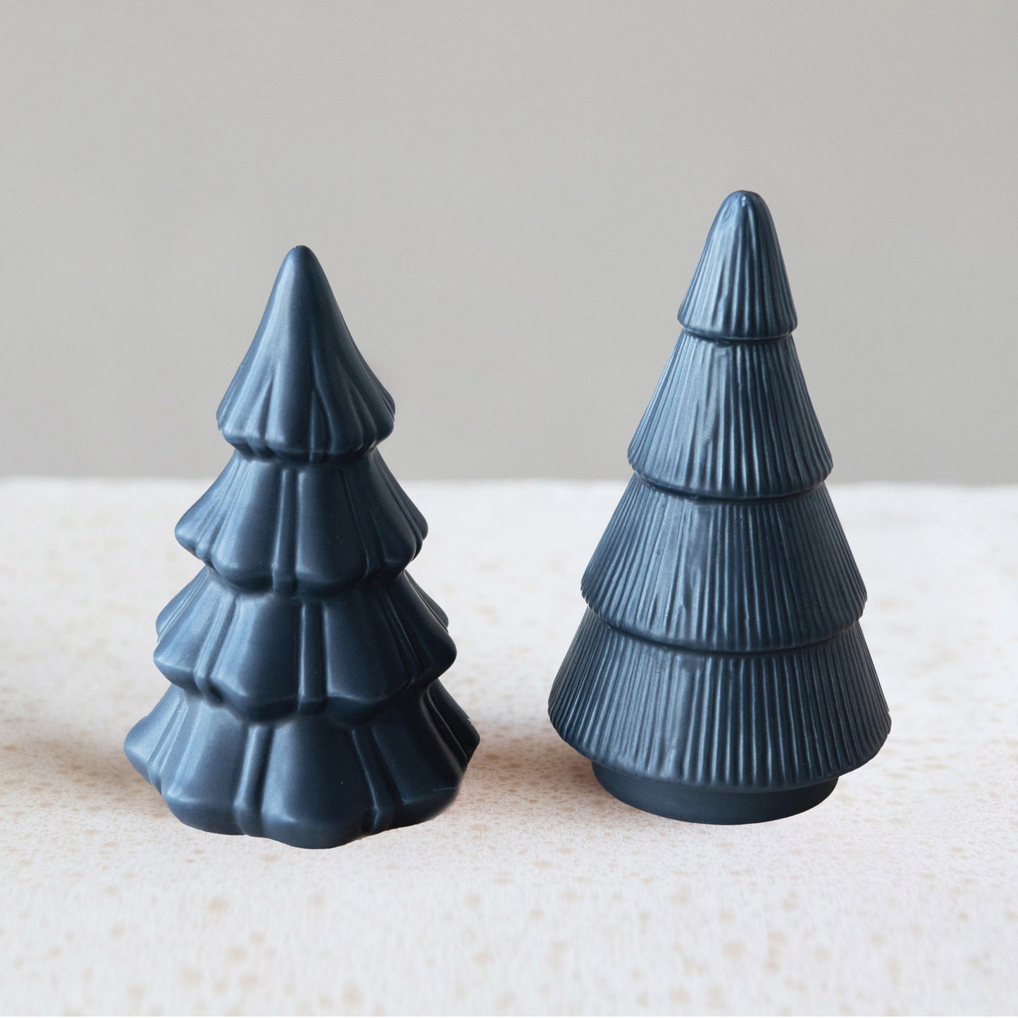 Tiered Stoneware Tree - Navy