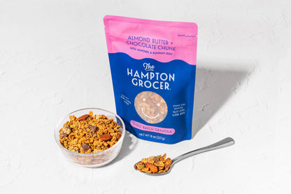 Almond Butter & Chocolate Chunk Granola