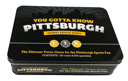 You Gotta Know Pittsburgh - Sports Trivia Game