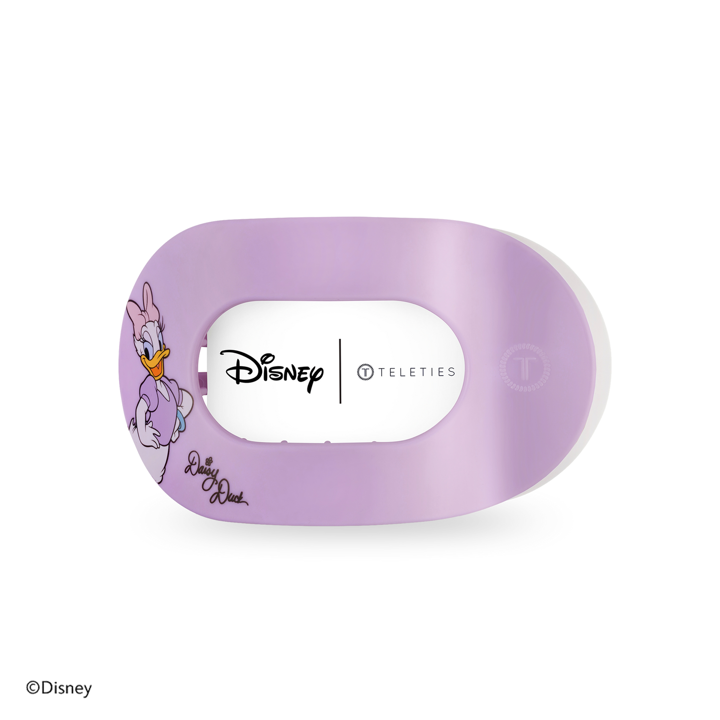 Flat Round Hair Clip - Daisy Duck