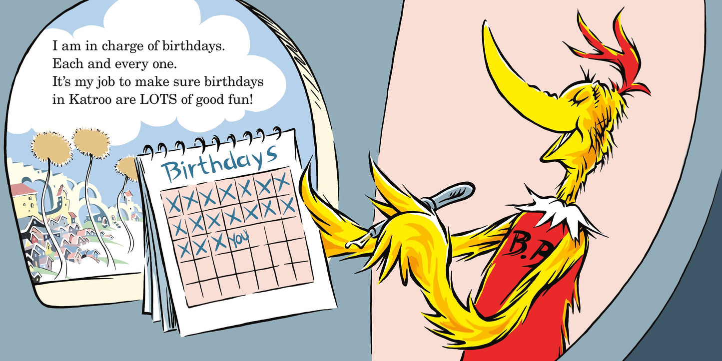 Dr. Seuss - I Am the Birthday Bird Board Book