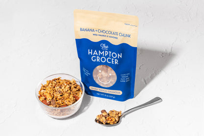 Banana & Chocolate Chunk Granola