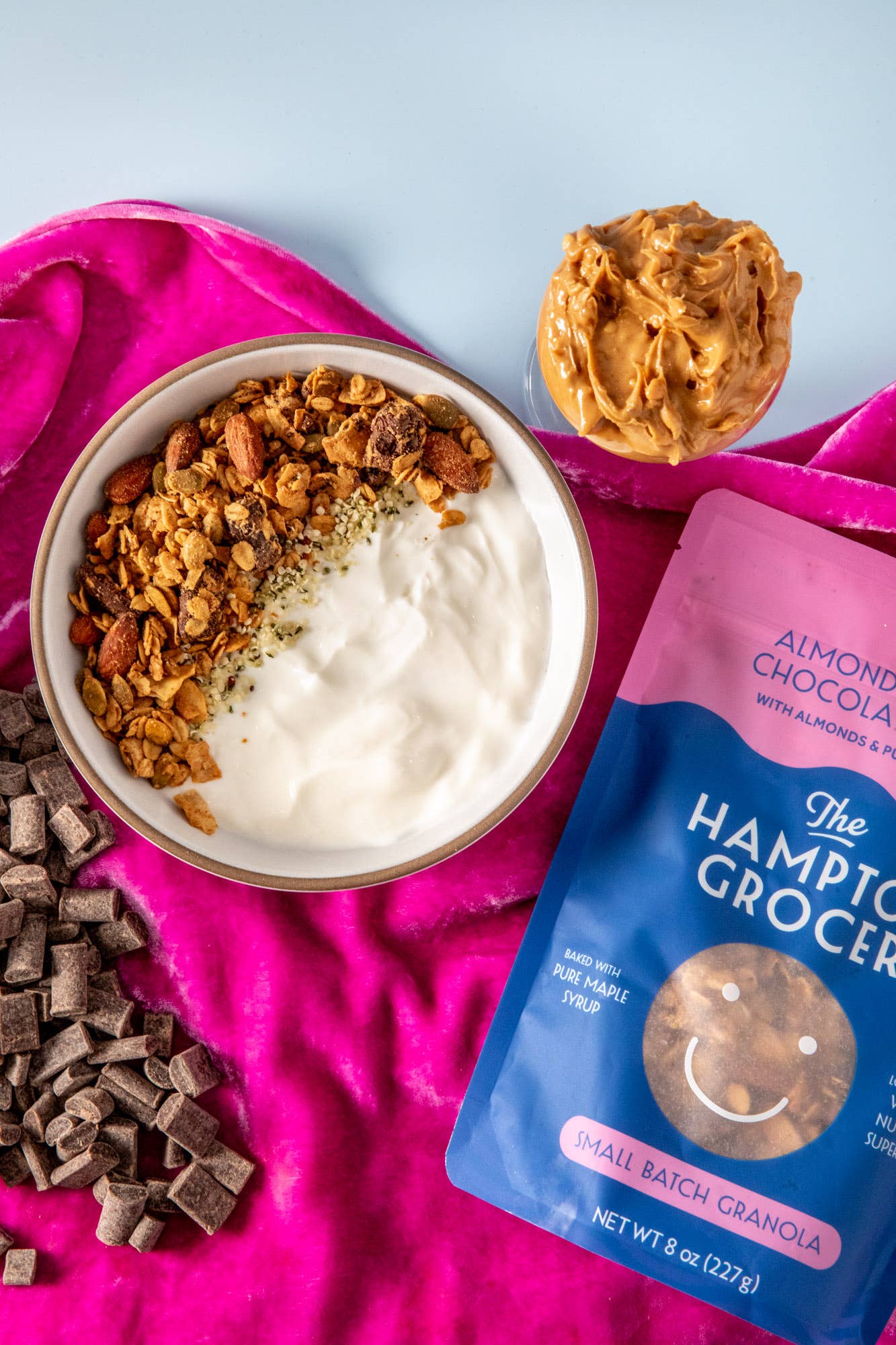 Almond Butter & Chocolate Chunk Granola