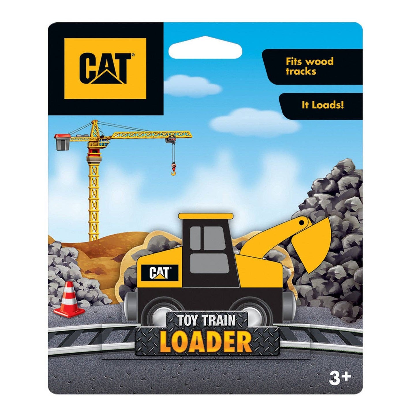 CAT Loader Toy Train