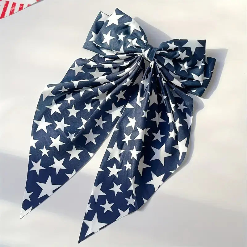 Patriotic Hair Bow Set