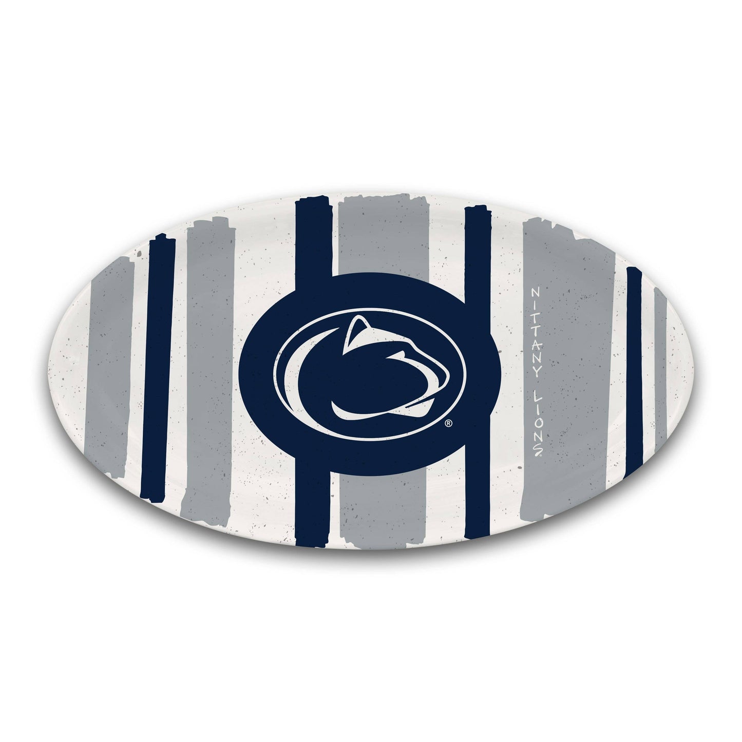 Penn State Oval Striped Platter
