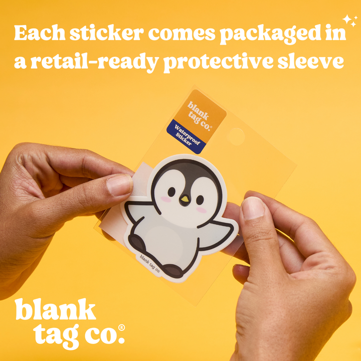 Peanuts® Waterproof Sticker - Train Conductor Snoopy