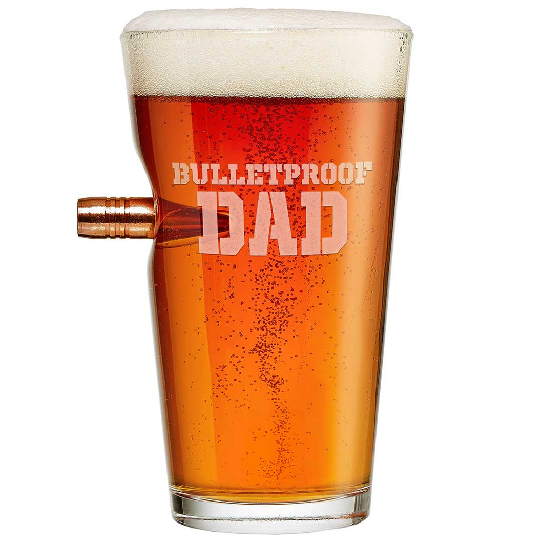 Bulletproof Dad - Pint Glass