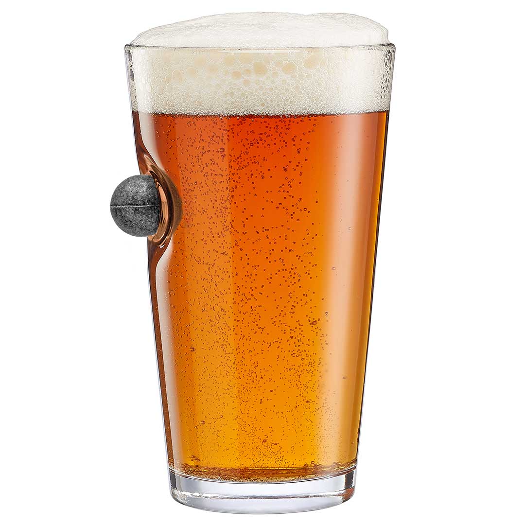 Musket Ball Pint Glass