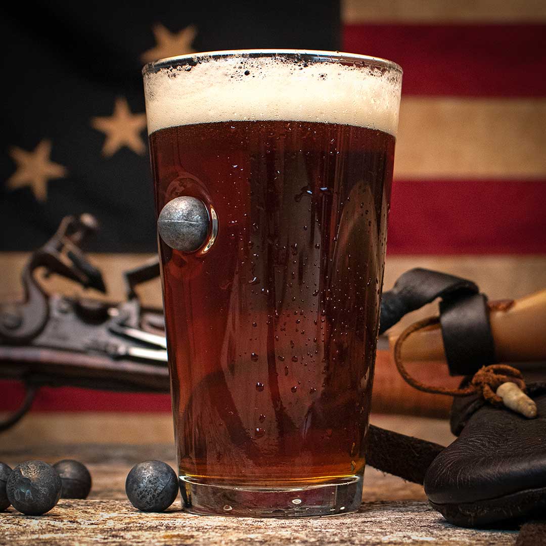 Musket Ball Pint Glass