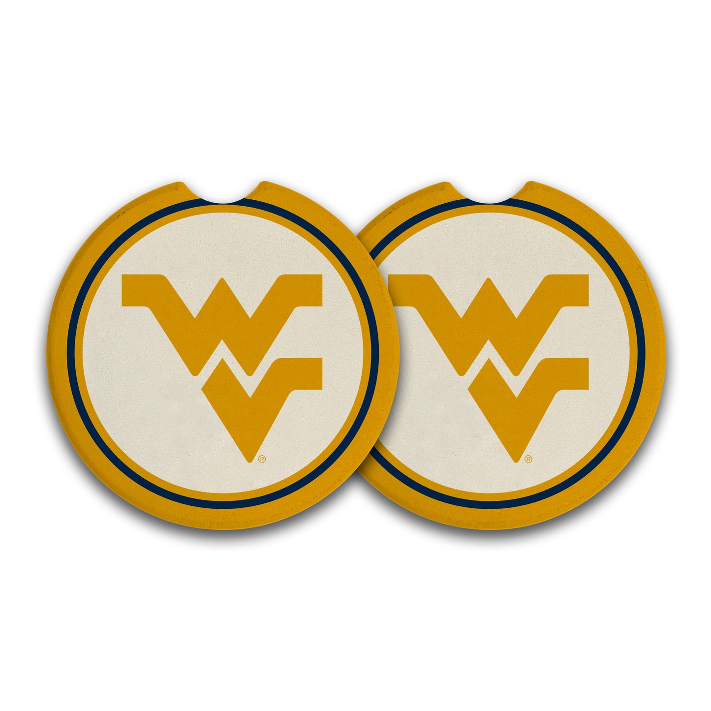 West Virginia University Car Coasters