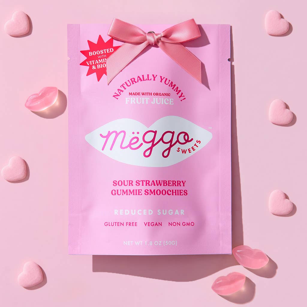 Sour Strawberry Gummie Smoochies