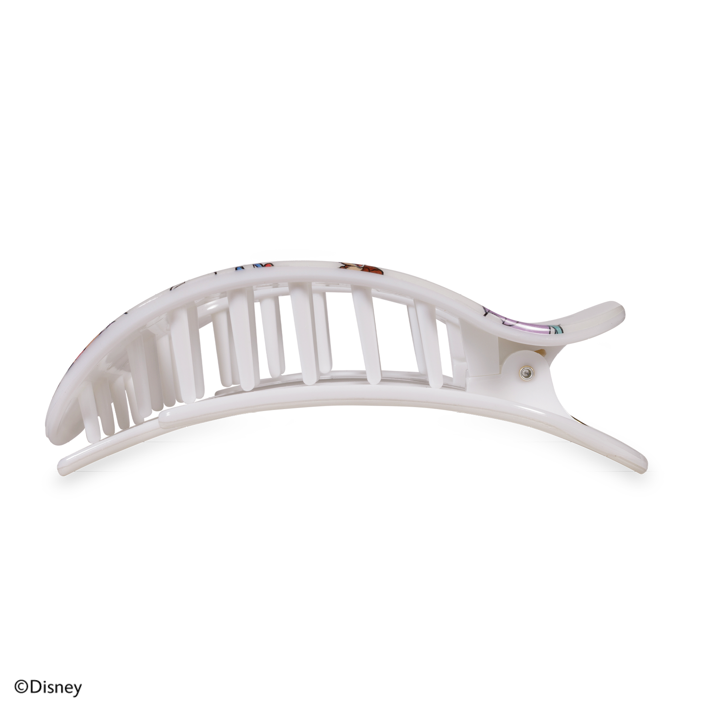 Flat Round Hair Clip - Mickey & Friends