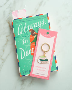 Bookmark Keychain - Romance