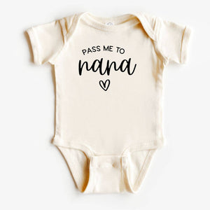 Short Sleeve Bodysuit - Pass Me To Nana