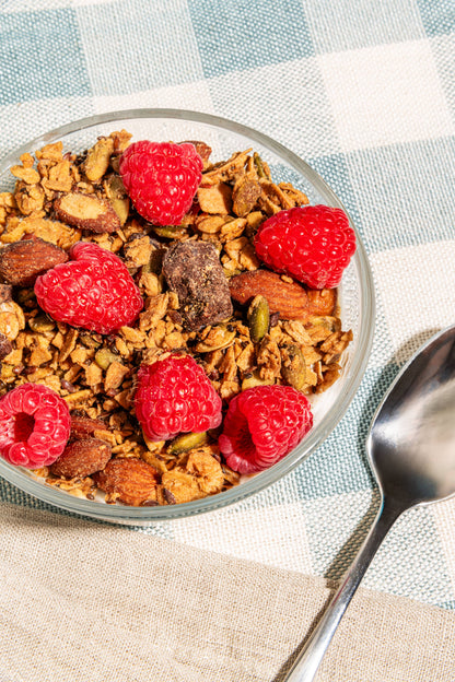 Almond Butter & Chocolate Chunk Granola