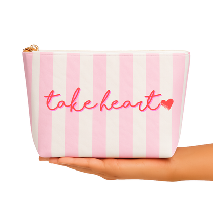 Take Heart Makeup Pouch