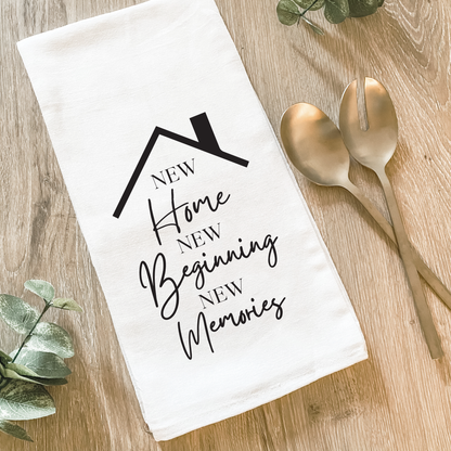 New Home Cotton Tea Towel
