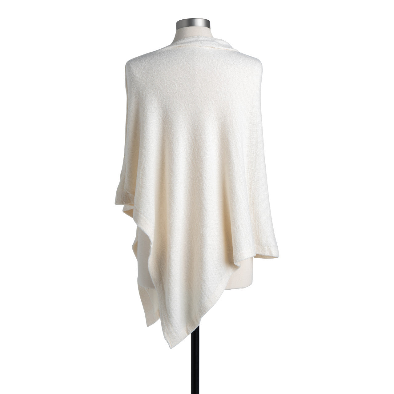 Microfiber Poncho - Cream