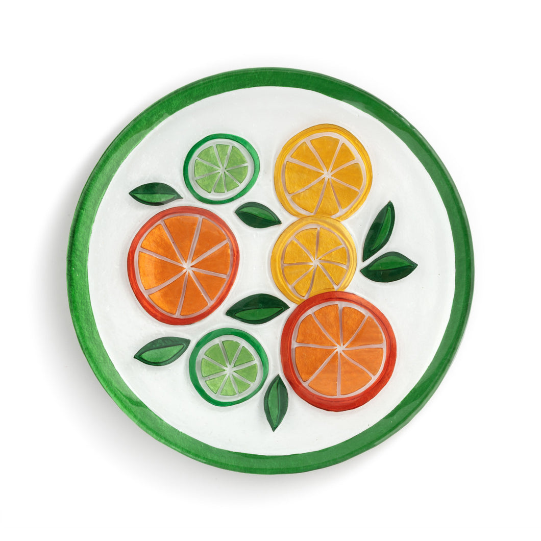 Citrus Round Plate