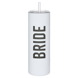 Matte Skinny Tumbler - Bride