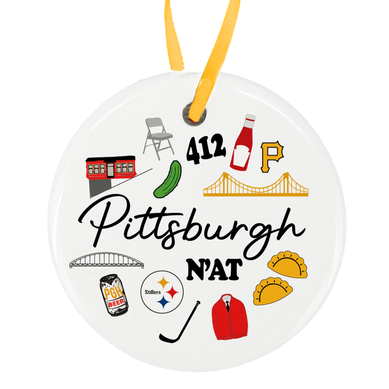 Pittsburgh Things Ornament