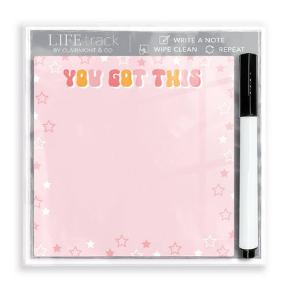 Dry Erase Note Tile - You Got This