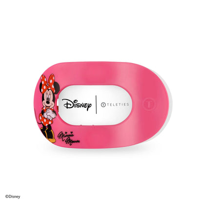 Flat Round Hair Clip - Minnie Mouse