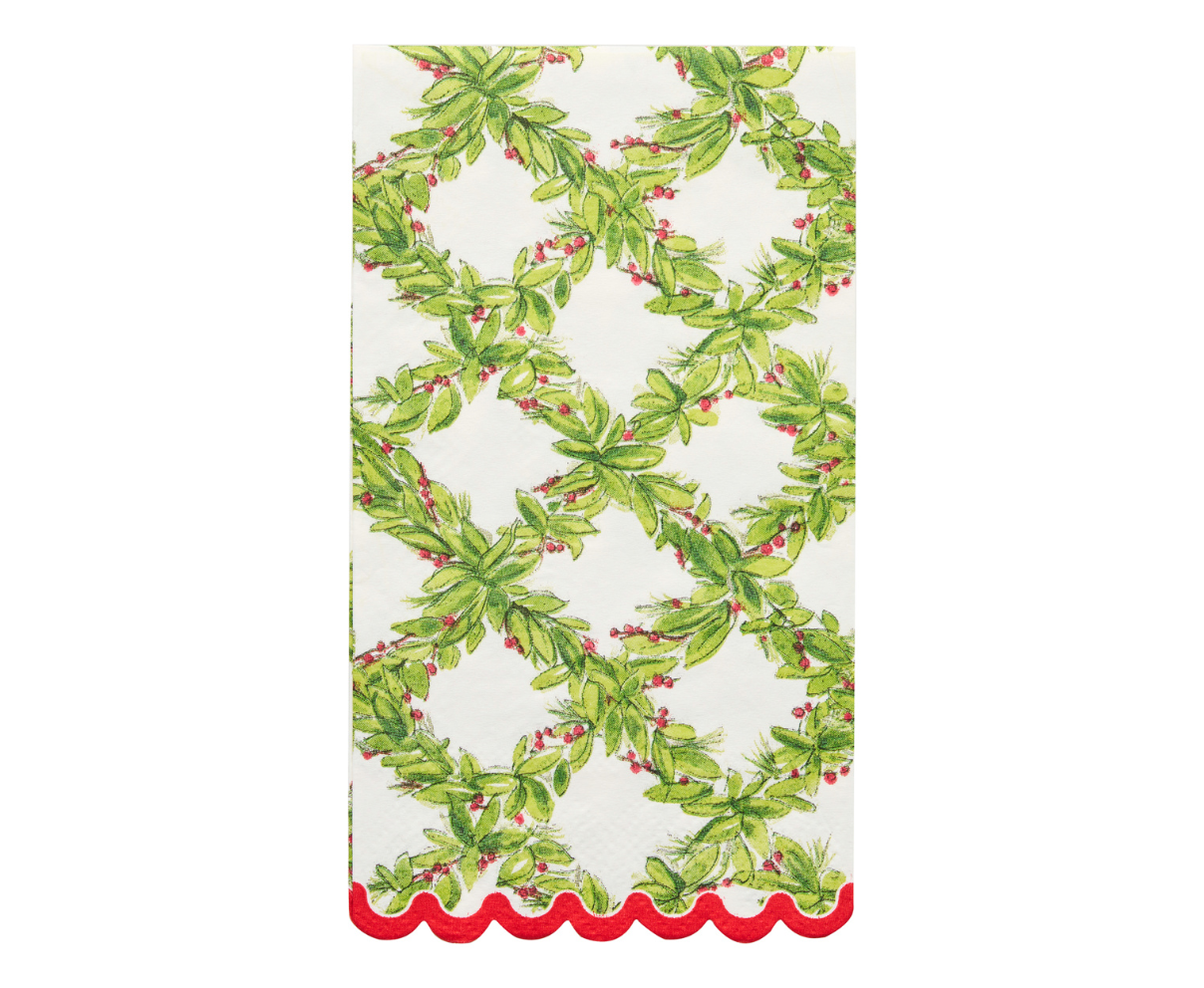 Holly Berry Guest Towel
