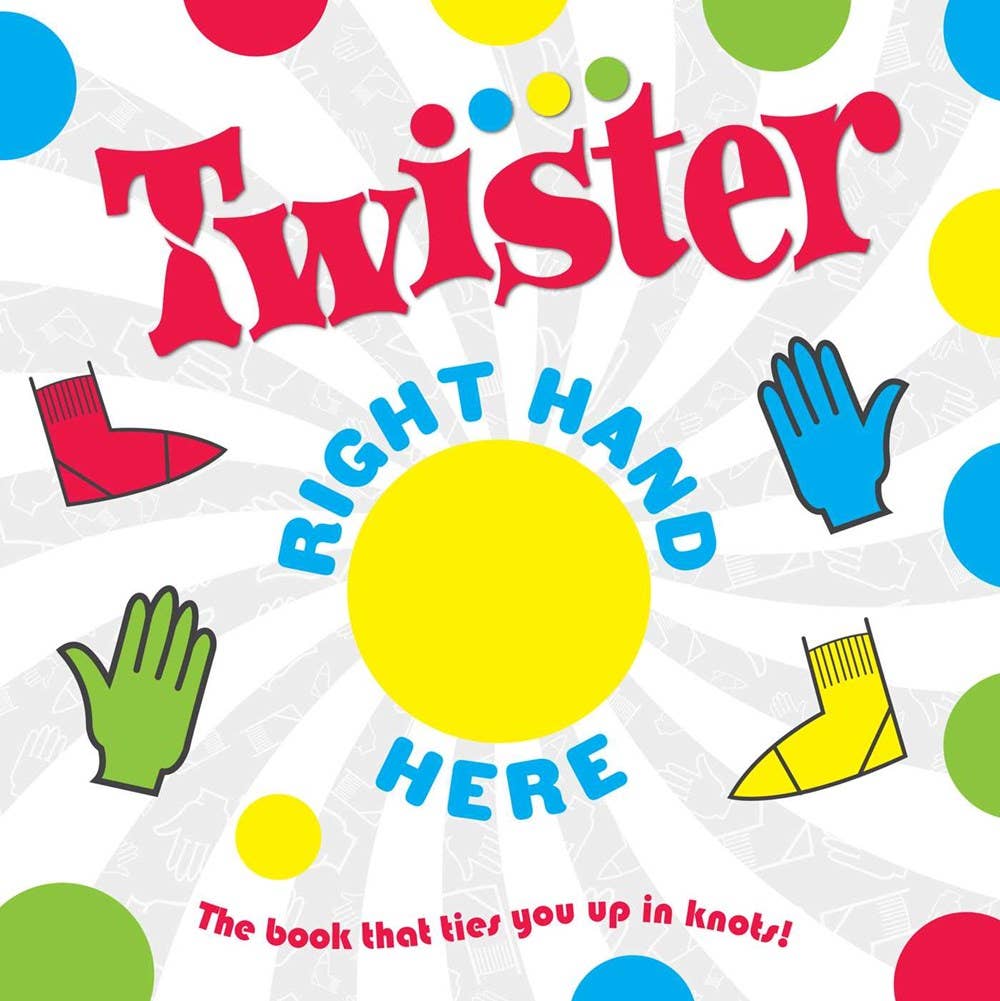 Hasbro Twister Board Book - Right Hand Here