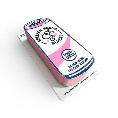 Seltzer Scrubbly - Pink