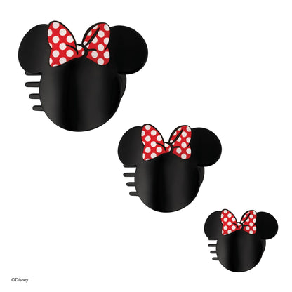 Minnie Mouse Shaped Flat Hair Clip