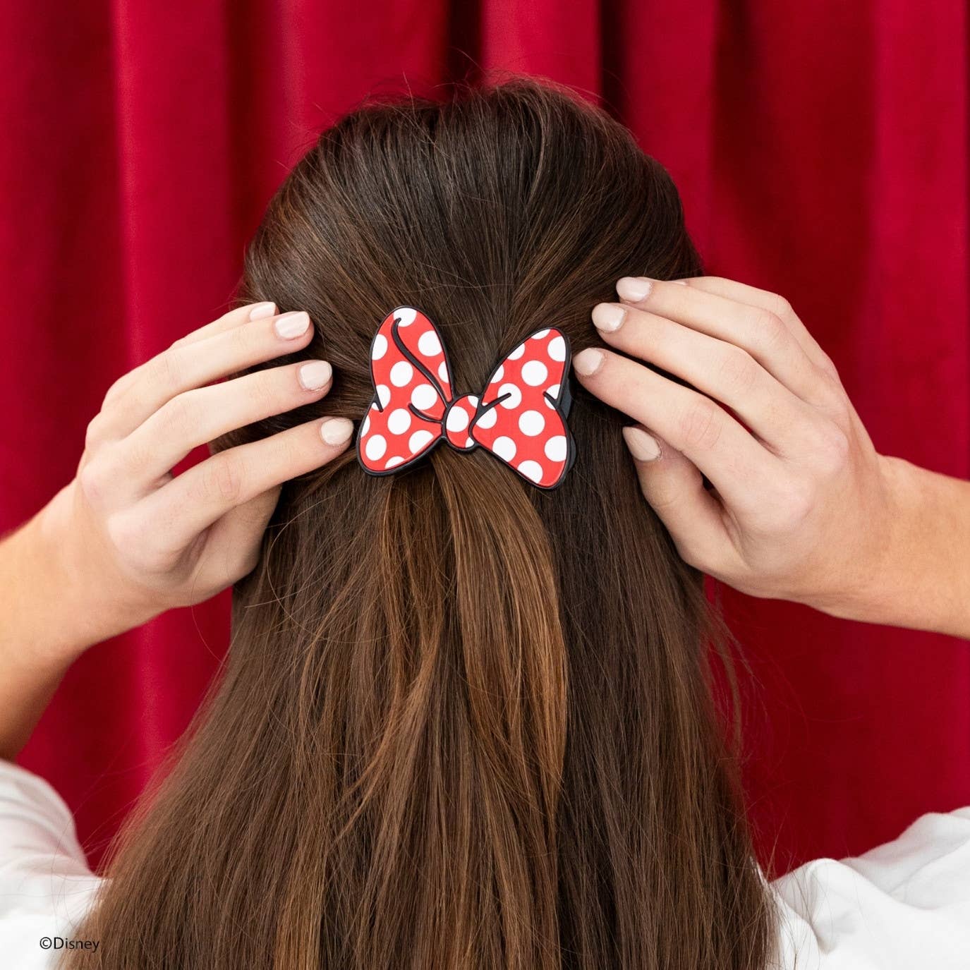 Minnie's Bow Flat Hair Clip