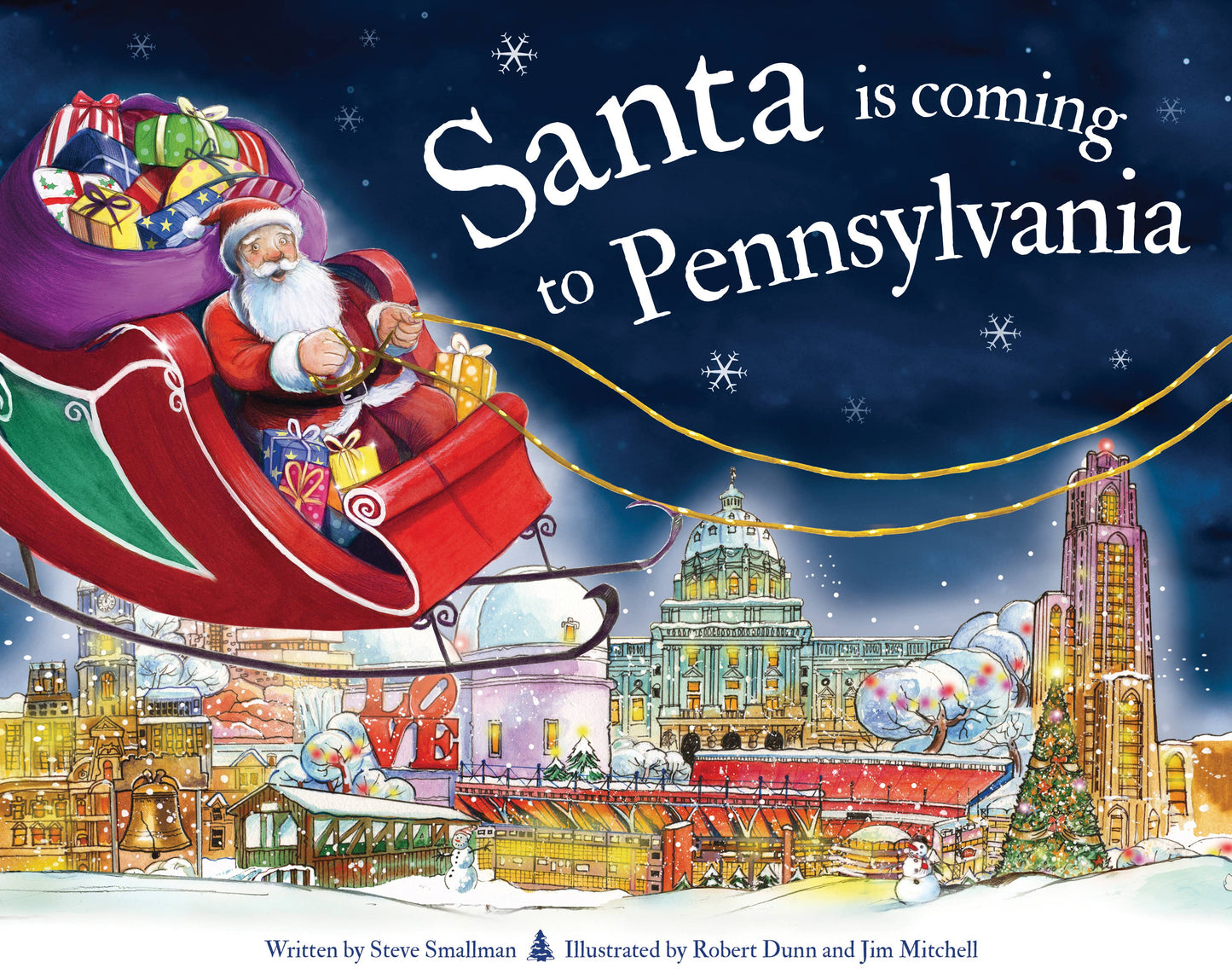 Santa Is Coming to Pennsylvania Book
