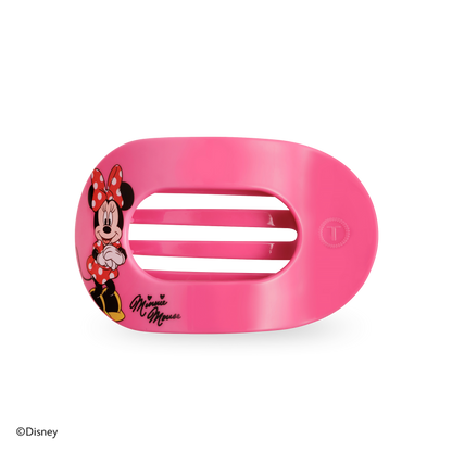 Flat Round Hair Clip - Minnie Mouse