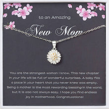 Load image into Gallery viewer, Daisy Necklace - New Mom