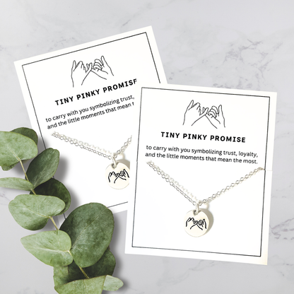 Pinky Promise Friendship Necklace