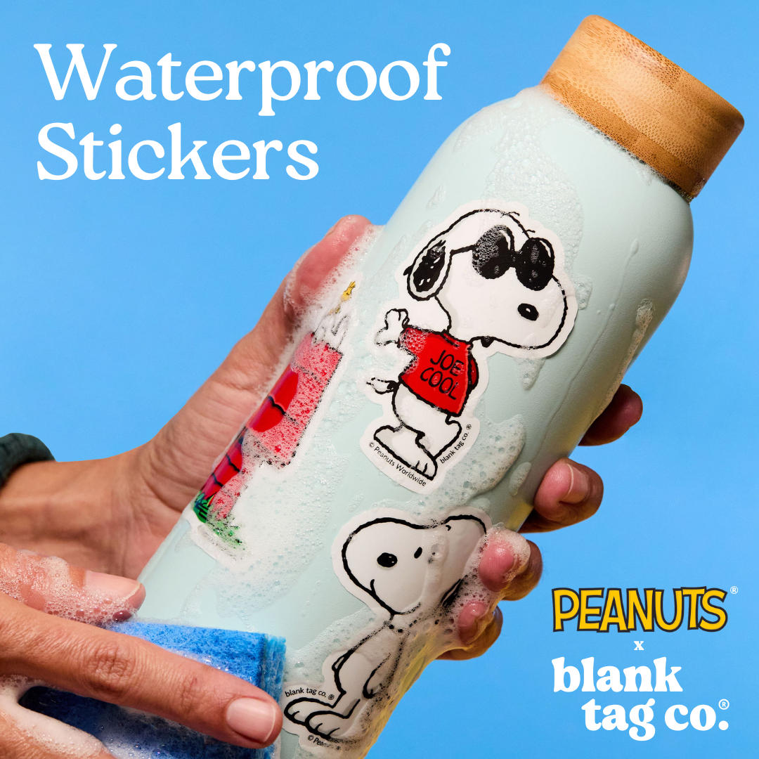 Peanuts® Waterproof Sticker - Train Conductor Snoopy