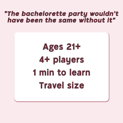 The Greatest Bachelorette Party Game Bundle