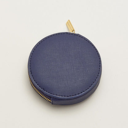 Circle Coin Purse - Navy